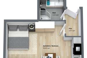 Starke Rendite ohne Leerstandsrisiko: Vermietetes 1-Zimmer-Apartment für Kapitalanleger – Josef-Spital-Straße 7, 82256 Fürstenfeldbruck – Vorschaubild 6