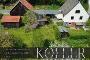 Einfamilienhaus mit Gartenparadies und Scheune – Die vollständige Adresse der Immobilie erhältst du vom Anbieter., 36323 Grebenau – Vorschaubild 1