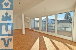 Bezug ab sofort! Großzügige 4-Zi.-DG-Neubauwohnung mit Loggia