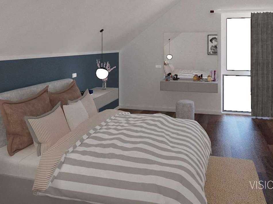 Ansicht Schlafzimmer