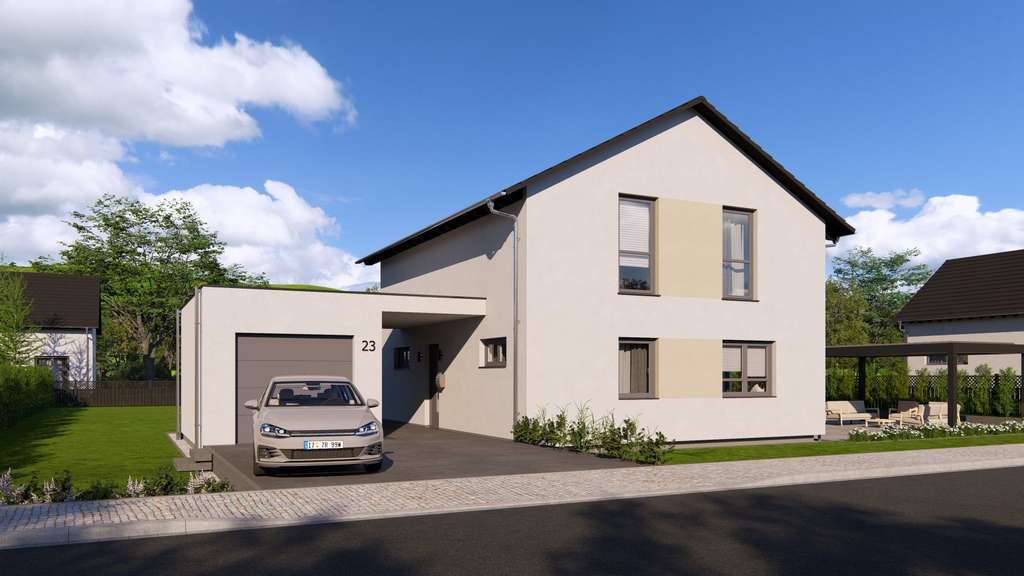 Immobilie in Jossgrund - Stilvolles Familienwohnen mit moderner Architektur - Bild 0