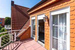 Haus Tide - Terrasse im Grünen und Balkon - traumhaft schöne Wohnung über zwei Etagen – Die vollständige Adresse der Immobilie erhältst du vom Anbieter., 26571 Juist – Vorschaubild 13
