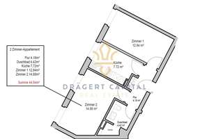 Attraktive kleine Kapitalanlage 
2-Zimmer-Eigentumswohnung in einem modernen Altbau mit  fast 5% Re – Die vollständige Adresse der Immobilie erhältst du vom Anbieter., 4279 Dölitz-Dösen, Leipzig – Vorschaubild 18