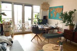Tauschwohnung: Schöne, helle 2-Zimmerwohnung mit großem Balkon zum Innenhof