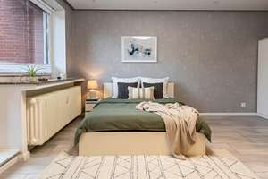 Attraktive Starterwohnung: 1-Zi.-Apartment in Top-Zustand mit EBK & Balkon praktischen Grundriss