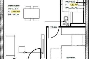 Moderne 2-Zimmer-Wohnung mit Loggia – Einbauküche inklusive – Europa-Allee 124, 51379 Opladen, Leverkusen – Vorschaubild 8
