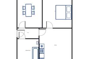 Umzug gefällig? Ansprechende 2-Zimmer-Wohnung – Rosenwinkel 23, 37081 Weststadt, Göttingen – Vorschaubild 2