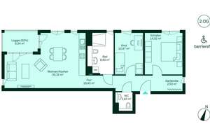 Eigentumswohnung in Aachen mit Loggia Gäste-WC und barrierefreiem Wohnkomfort – Roermonder Straße 76, 52072 Ponttor, Aachen – Vorschaubild 7