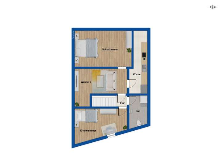 Grundriss Dachgeschoss