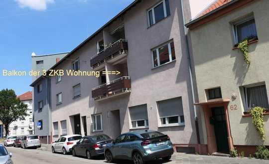 3 ZKB Eigentumswohnung mit Balkon und Terrasse