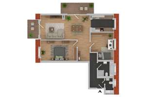 Moderne 3-Zimmer-Dachgeschosswohnung mit 2 Balkonen und toller Raumhöhe – Die vollständige Adresse der Immobilie erhältst du vom Anbieter., 85551 Kirchheim bei München – Vorschaubild 15