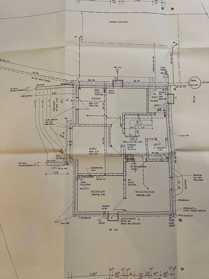 Grundriss Untergeschoss