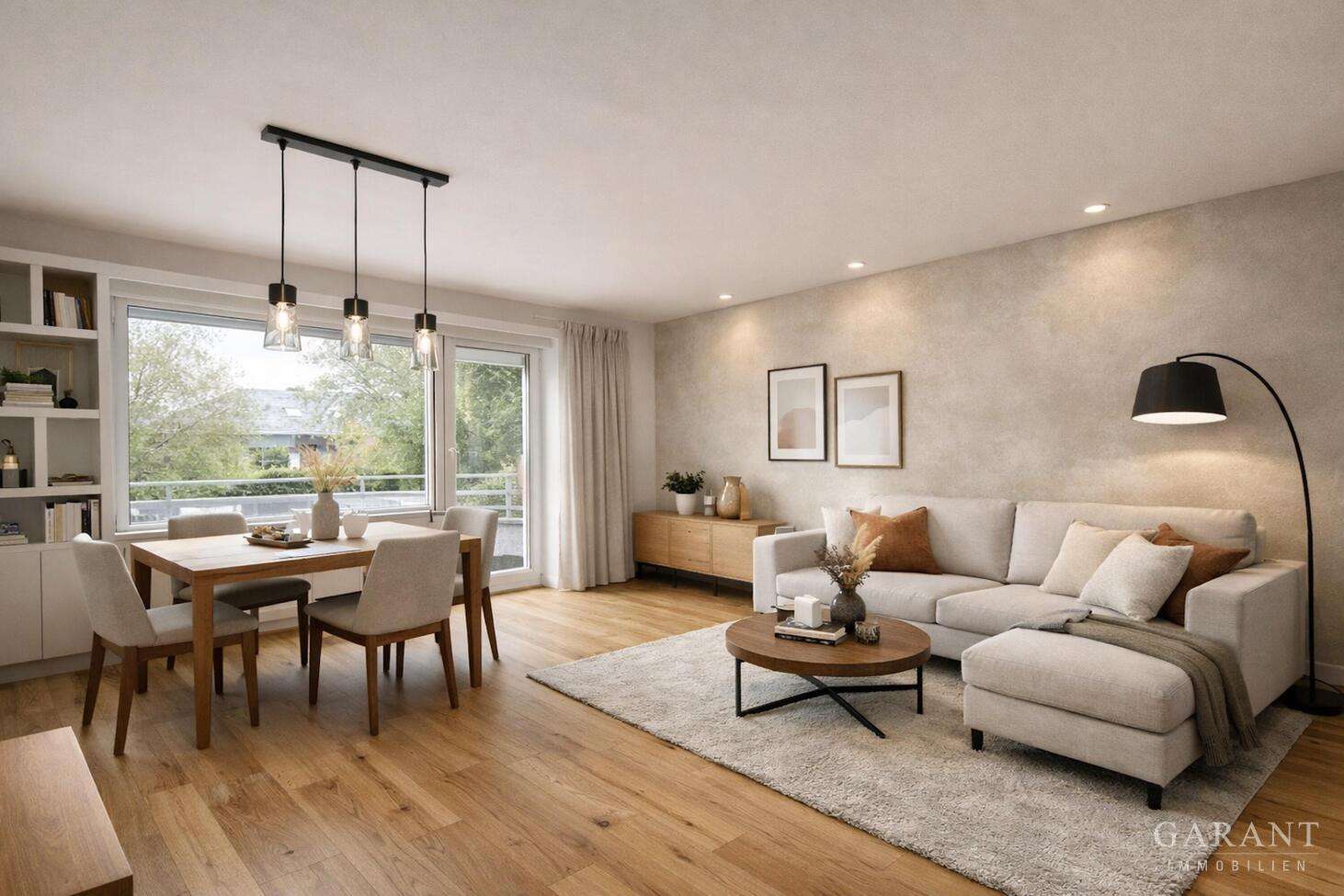 4 Zimmer-Wohnung mit Westbalkon & großem Potenzial in ruhiger Lage von Berlin-Zehlendorf, Berlin – Bild 1