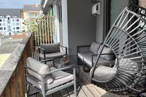Moderne 3 Zi.-Wohnung im Dachgeschoss mit offener Wohnküche (KfW-Effizienzhaus 40 Plus) – Grabbestraße 3A, 30165 Hannover – Vorschaubild 2