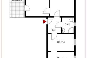 *** Attraktive 3 Zimmer-Wohnung mit großer Dachterrasse in Frankenthal *** – Die vollständige Adresse der Immobilie erhältst du vom Anbieter., 67227 Kernstadt, Frankenthal (Pfalz) – Vorschaubild 7