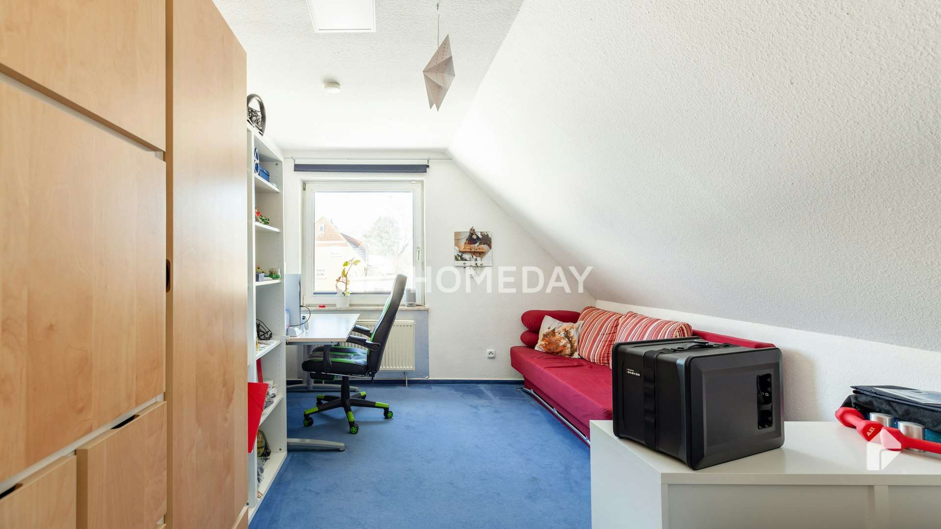 Immobilie in Sarstedt - Sonniges Wohnglück in ruhiger Lage: bezugsfreie 3-Zimmer-DG-Wohnung mit Ost-Balkon - Bild 9