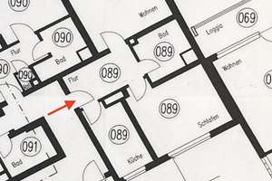 Ruhige 2-Zi-Wohnung mit TG-PKW-Stellplatz – 60385 Bornheim, Frankfurt am Main – Vorschaubild 4