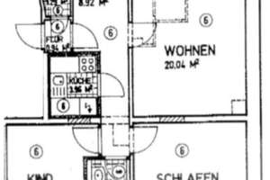 Viel Platz für die ganze Familie inkl. Balkon und Stpl – Franz-Wiesner-Straße 44, 9131 Ebersdorf, Chemnitz – Vorschaubild 7