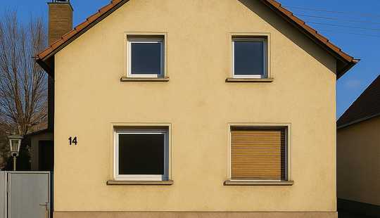 Bild von Freistehendes Einfamilienhaus in Frankfurt-Nied mit kleinem geschütztem Garten 🏡
