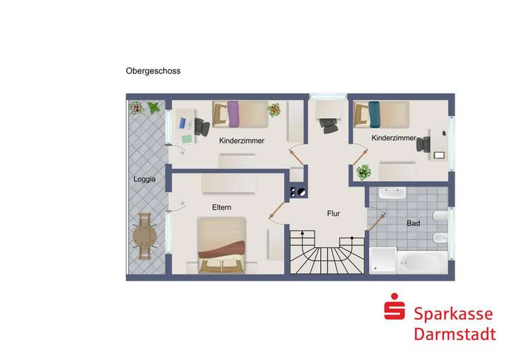 Grundriss Obergeschoss