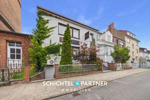 Westend | Reihenhaus mit entkernter Gewerbeeinheit in gefragter Lage – Die vollständige Adresse der Immobilie erhältst du vom Anbieter., 28217 Westend, Bremen – Vorschaubild 1