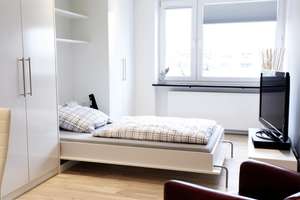 Voll möbliertes 1-Zimmer-Apartment in Schwabing-West – ab Oktober  – 80804 Am Luitpoldpark, München – Vorschaubild 3