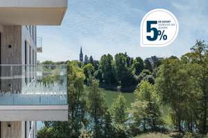 Modern investieren: effizient, gefördert, steuerlich attraktiv! 2-Zimmer-Wohnung im EH 40-Standard.