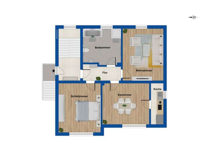 Grundriss Erdgeschoss