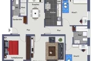 Großzügige Eigentumswohnung mit Balkon und Stellplatz in ruhiger, zentraler Lage von Büdelsdorf – Die vollständige Adresse der Immobilie erhältst du vom Anbieter., 24782 Büdelsdorf – Vorschaubild 32