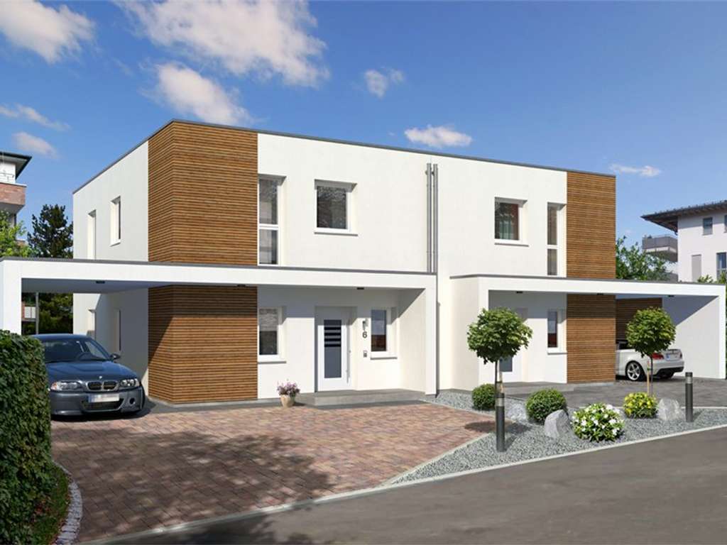 Immobilie in Kirchehrenbach - Gemeinsam wohnen, individuell leben - stilvolles Doppelhaus zum Wohlfühlen - Bild 0