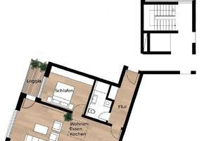 NUR NOCH 5 EINHEITEN - Neubau: Leben am Flößerpark - Augsburg!  – Die vollständige Adresse der Immobilie erhältst du vom Anbieter., 86165 Lechhausen-Süd, Augsburg – Vorschaubild 2