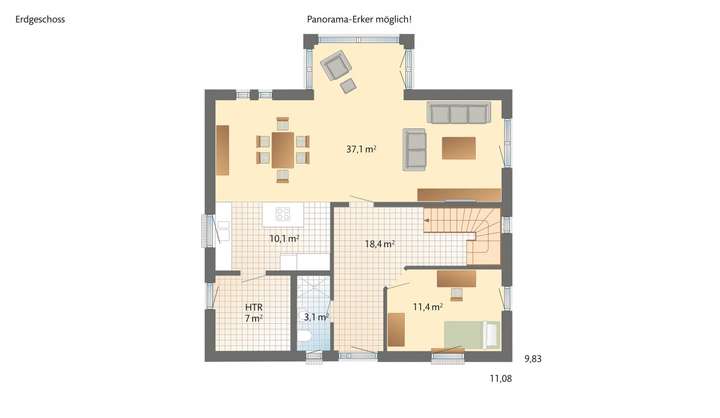 Grundriss EG