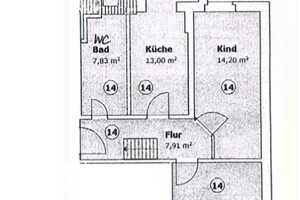 Vermietete 4-Raum-Maisonette-Wohnung - perfekt zur Kapitalanlage! – Humboldtstraße 17, 9130 Chemnitz – Vorschaubild 4