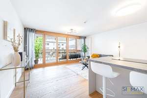 Wohnung Nr.56: Helle 1-Zimmer-Wohnung mit großzügigem, überdachten Balkon – zusätzlicher Wohnkomfort – Wagenbauerstraße 2, 81677 Parkstadt, München – Vorschaubild 6