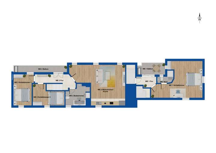 Grundriss 2. Obergeschoss