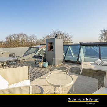 Schön gelegene Wohnung mit Dachterrasse