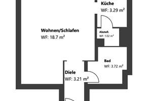 LEERSTEHENDES APARTMENT MIT MIET- UND ENTWICKLUNGSPOTENZIAL – Die vollständige Adresse der Immobilie erhältst du vom Anbieter., 81927 Johanneskirchen, München – Vorschaubild 10