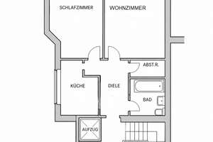Sofort frei: Barrierefrei  & sehr ruhig mit Süd-Balkon, Aufzug und Badewanne  in Pempelfort – Die vollständige Adresse der Immobilie erhältst du vom Anbieter., 40479 Pempelfort, Düsseldorf – Vorschaubild 13