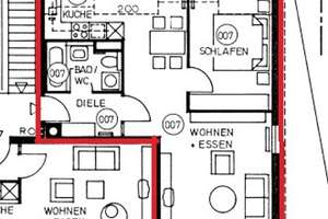 Dachgeschosswohnung in Stuttgart zum mieten.