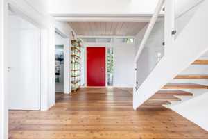 Neuwertiges, energieeffizientes Fachwerkhaus mit großem Traum-Grundstück und umlaufender Terrasse – Magdeburg – Vorschaubild 9