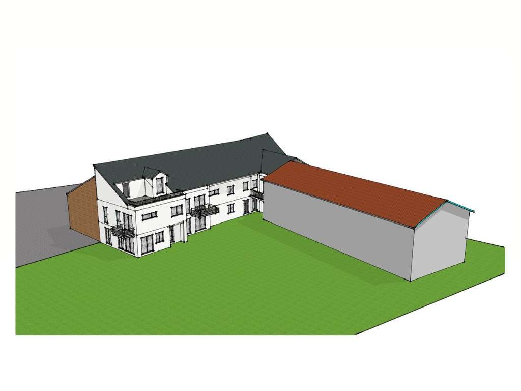 Baugrundstück für Mehrfamilienhaus inkl. Baugenehmigung 