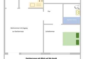 Penthouse Wohnung mit Blick auf die Hardt – Elsässer Straße 24, 42115 Elberfeld, Wuppertal – Vorschaubild 10