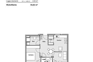 2-Zimmerwohnung mit Loggia und Stellplatz – Warndtstraße 19, 89077 Weststadt, Ulm – Vorschaubild 8