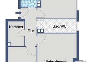 Gemütliche 3-Zimmer-Wohnung in Darmstadt – Berliner Allee 22, 64295 Darmstadt-West, Darmstadt – Vorschaubild 5