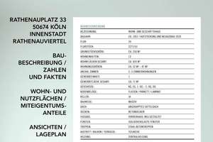 Urbaner Wohnkomfort im Kwartier Latäng – hochwertig modernisierte Eigentumswohnung! WE 6 – Rathenauplatz 33, 50674 Neustadt/Süd, Köln – Vorschaubild 11