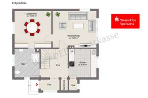 Idyllisches Einfamilienhaus
 – Die vollständige Adresse der Immobilie erhältst du vom Anbieter., 27572 Wulsdorf, Bremerhaven – Vorschaubild 47