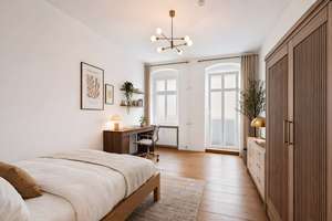 GRÜNDERZEIT-ALTBAUWOHNUNG MIT 2 BALKONEN, AUFZUG UND ENERGIEEFFIZIENZKLASSE B IN BESTLAGE – Liebigstraße 36, 10247 Friedrichshain, Berlin – Vorschaubild 13