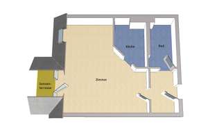 IMMOBERLIN.DE - Attraktive Dachgeschosswohnung mit Sonnenterrasse – Die vollständige Adresse der Immobilie erhältst du vom Anbieter., 14471 Brandenburger Vorstadt, Potsdam – Vorschaubild 7