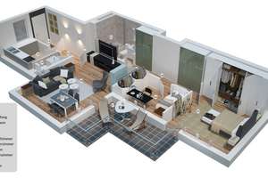 Zentral & kernsaniert: Helle 2,5 Zimmer Wohnung mit Tiefgaragenstellplatz nahe Pasing – Die vollständige Adresse der Immobilie erhältst du vom Anbieter., 81241 Pasing, München – Vorschaubild 37