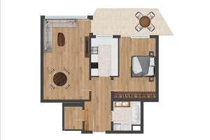 Ansprechende, WG taugliche 2 Zimmer-Wohnung mit tollem Blick auf die Singold – Radaustr 23, 86199 Göggingen-Süd, Augsburg – Vorschaubild 11